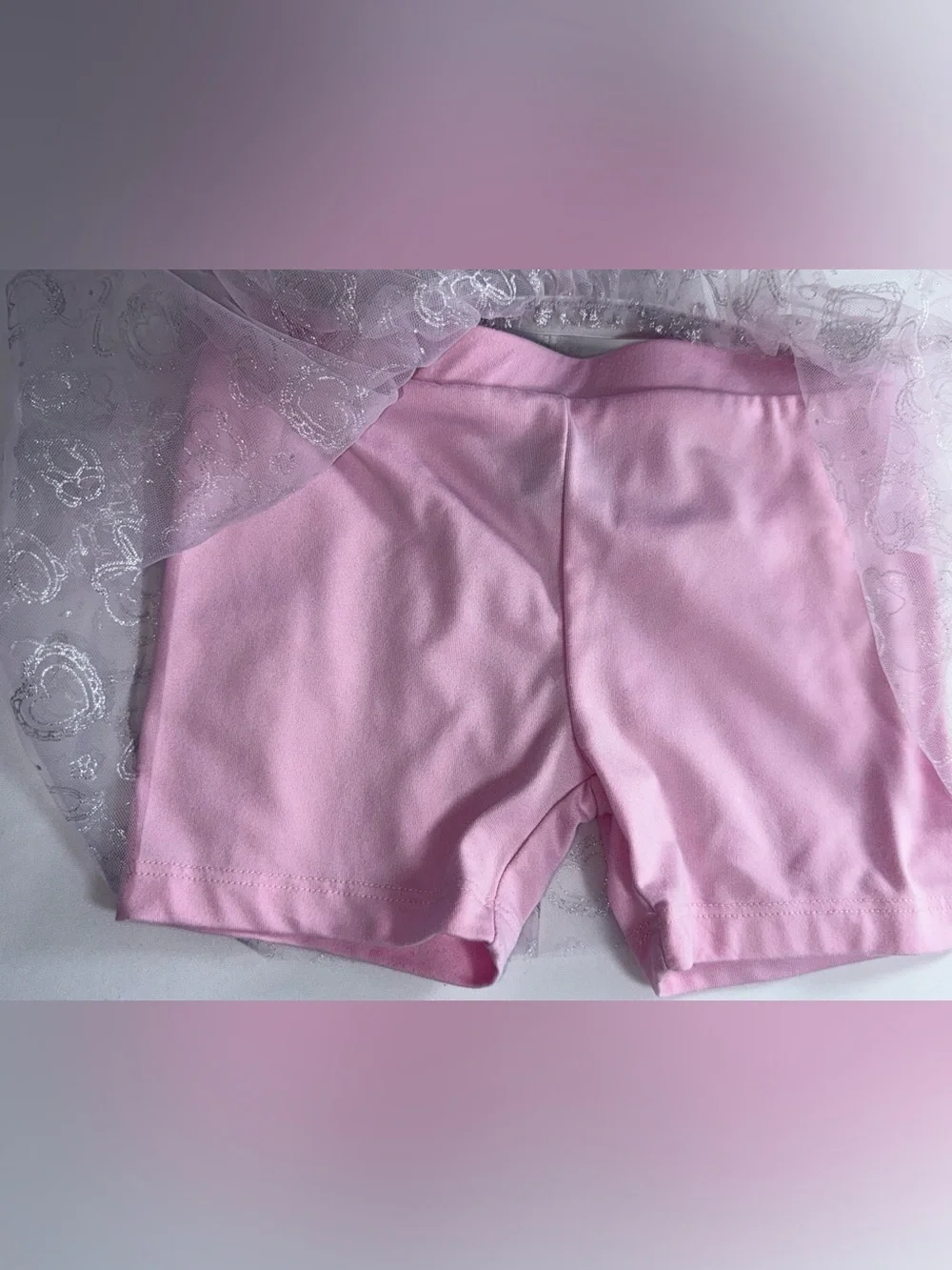 Disney Minnie Mouse Girl’s Size 5 Pink Tutu Shorts